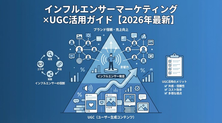 インフルエンサーマーケティング×UGC活用ガイド【2026年最新】