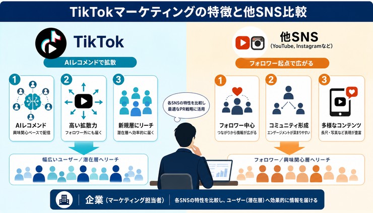 TikTok インフルエンサー