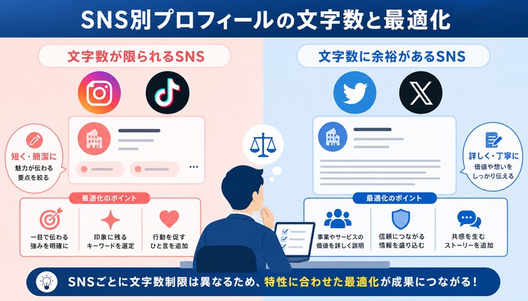 企業アカウント プロフィール 作り方