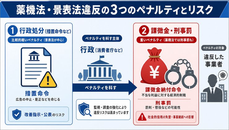 インフルエンサー 薬機法 景表法