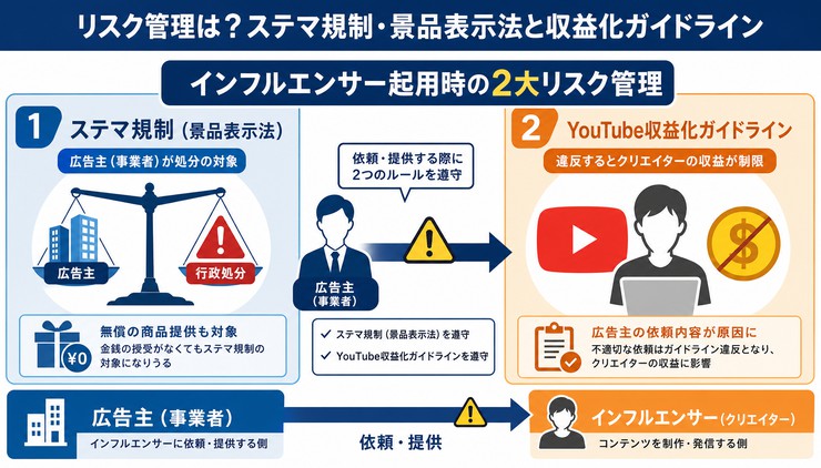 YouTube インフルエンサー