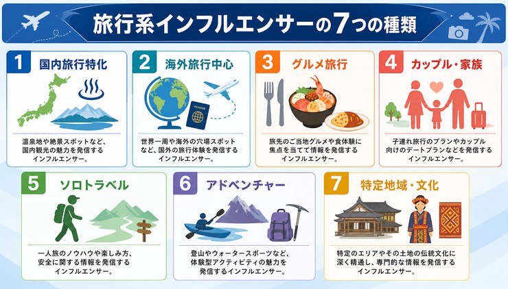 旅行 トラベル インフルエンサー