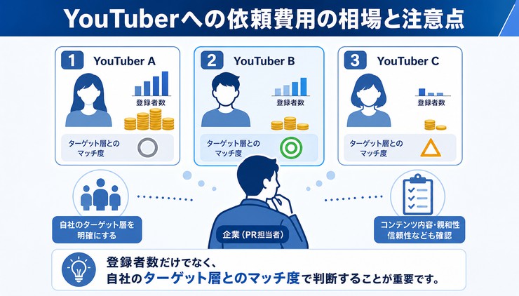 YouTuber 費用 相場