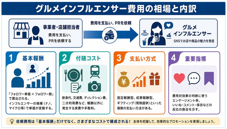 グルメ 料理 インフルエンサー
